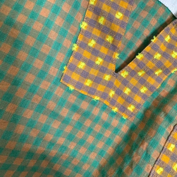 Ace & Jig Lizzie Top Cotton Pullover In Cantaloupe Mixed Print NWT - Picture 4 of 11